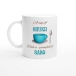 Inspirerande Mugg – Sabr & Shukr