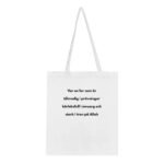 Tote Bag med Inspirerande Islamskt Budskap om Faderskap | 100% Bomull Eco Bag